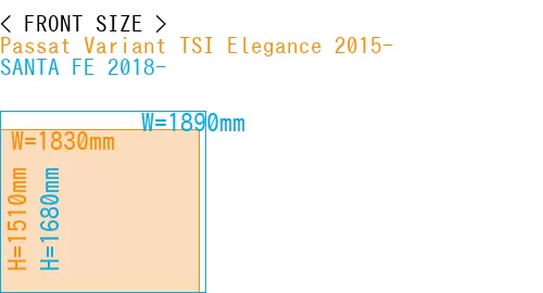 #Passat Variant TSI Elegance 2015- + SANTA FE 2018-